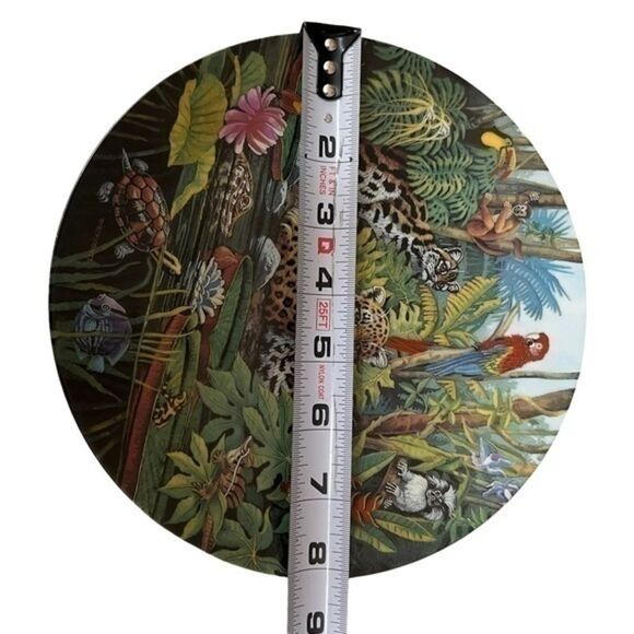 RARE Bradford Exchange "The Rainforest" Plate # 10191A Vanishing Paradises - Picture 4 of 4